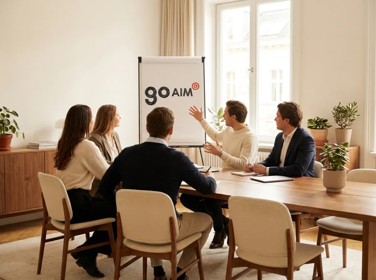 Interactieve sales workshop rond de tafel
